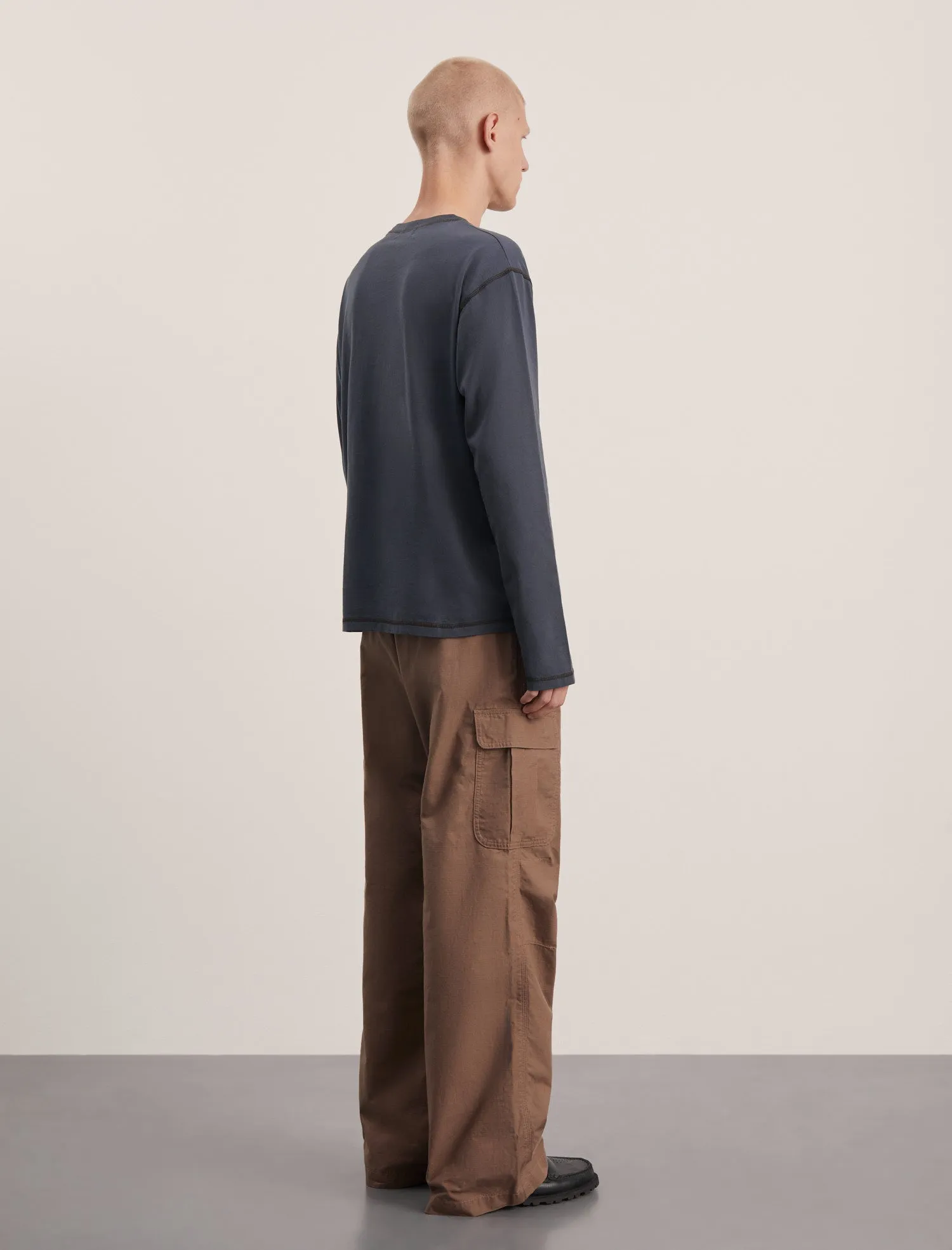 ANOTHER T-Shirt 3.0, Navy/Brown sold by ANOTHER ASPECT product image thumbnail 3