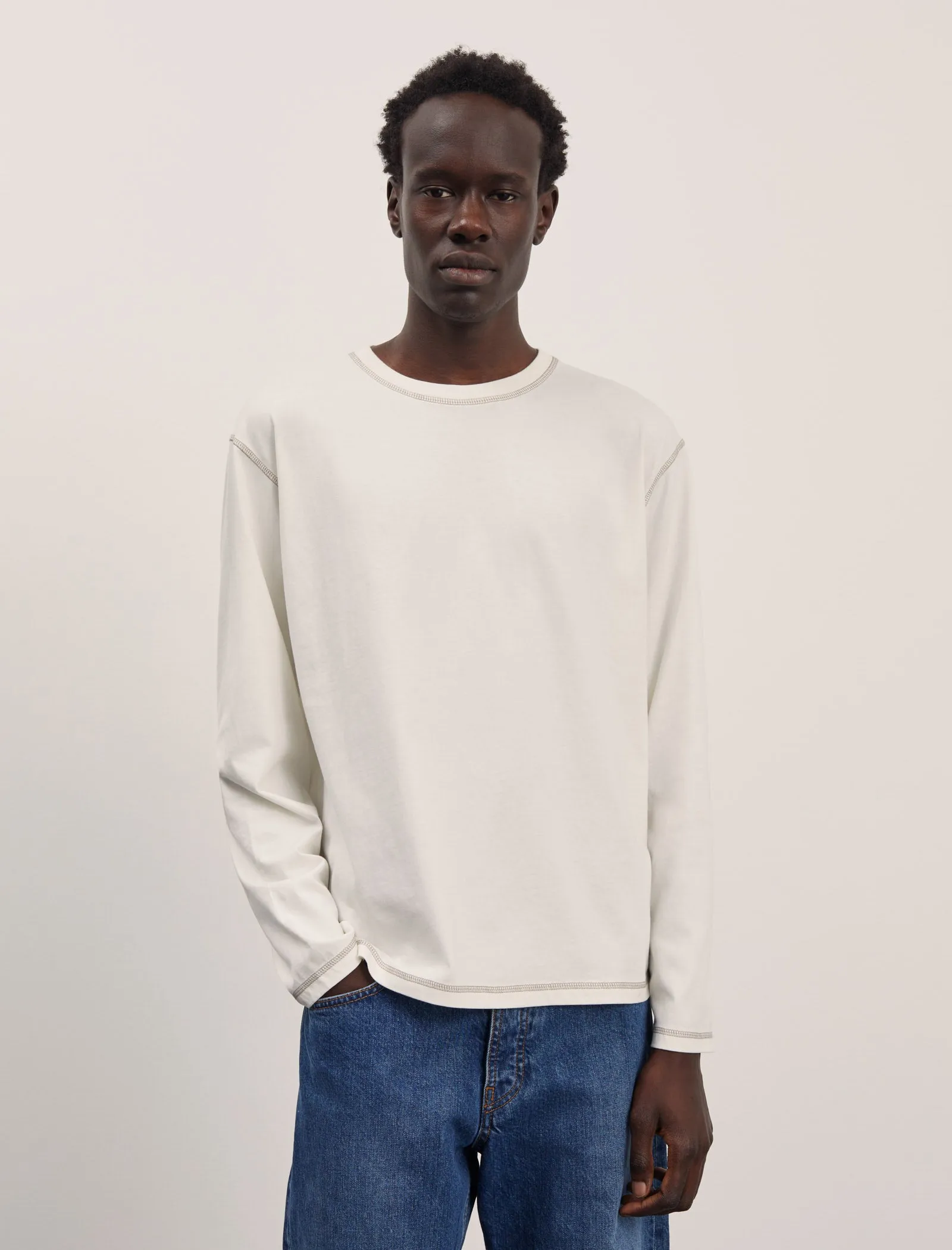 ANOTHER T-Shirt 3.0, White/Brown sold by ANOTHER ASPECT product image thumbnail 2