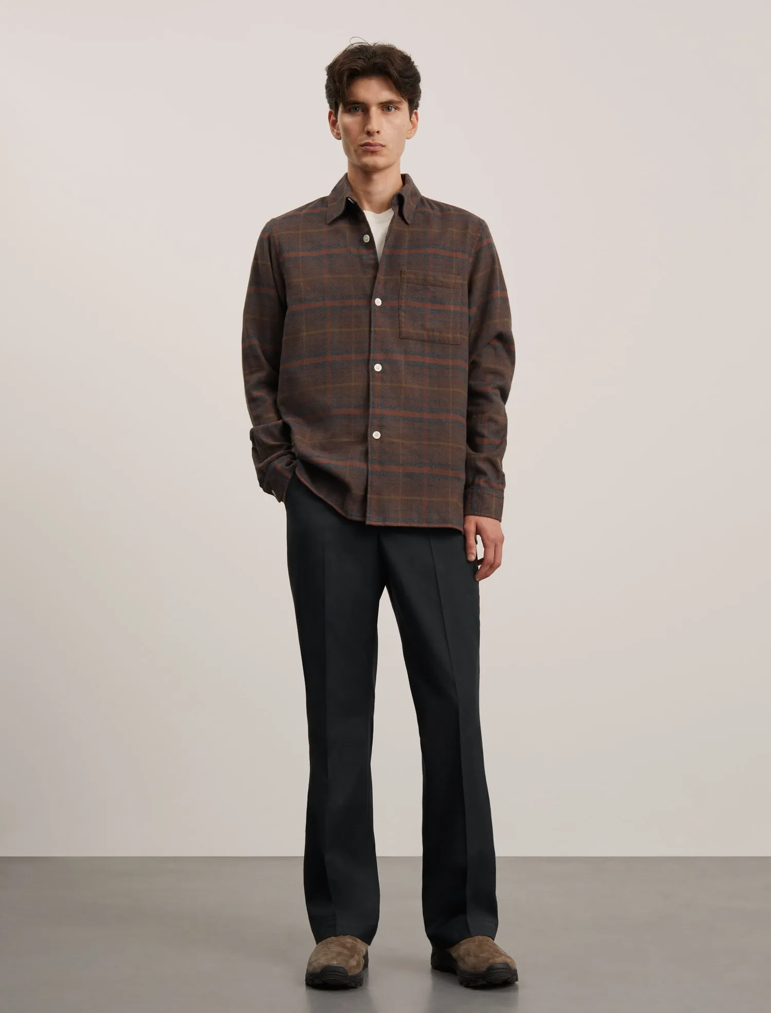 ANOTHER Shirt 4.0, Brown Check sold by ANOTHER ASPECT product image thumbnail 2