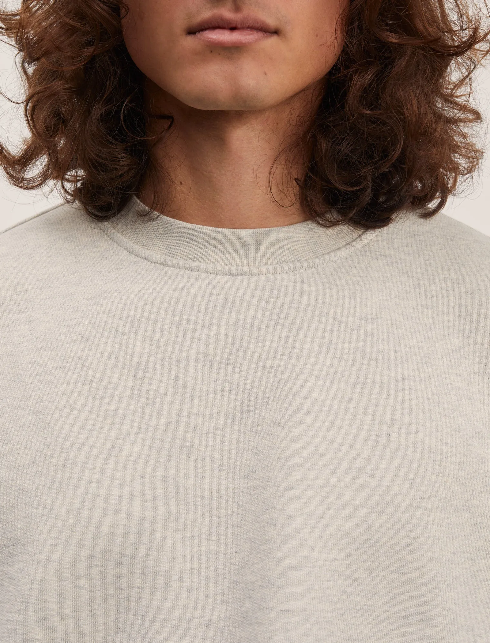 ANOTHER Sweatshirt 1.0, Light Grey Melange sold by ANOTHER ASPECT product image thumbnail 4