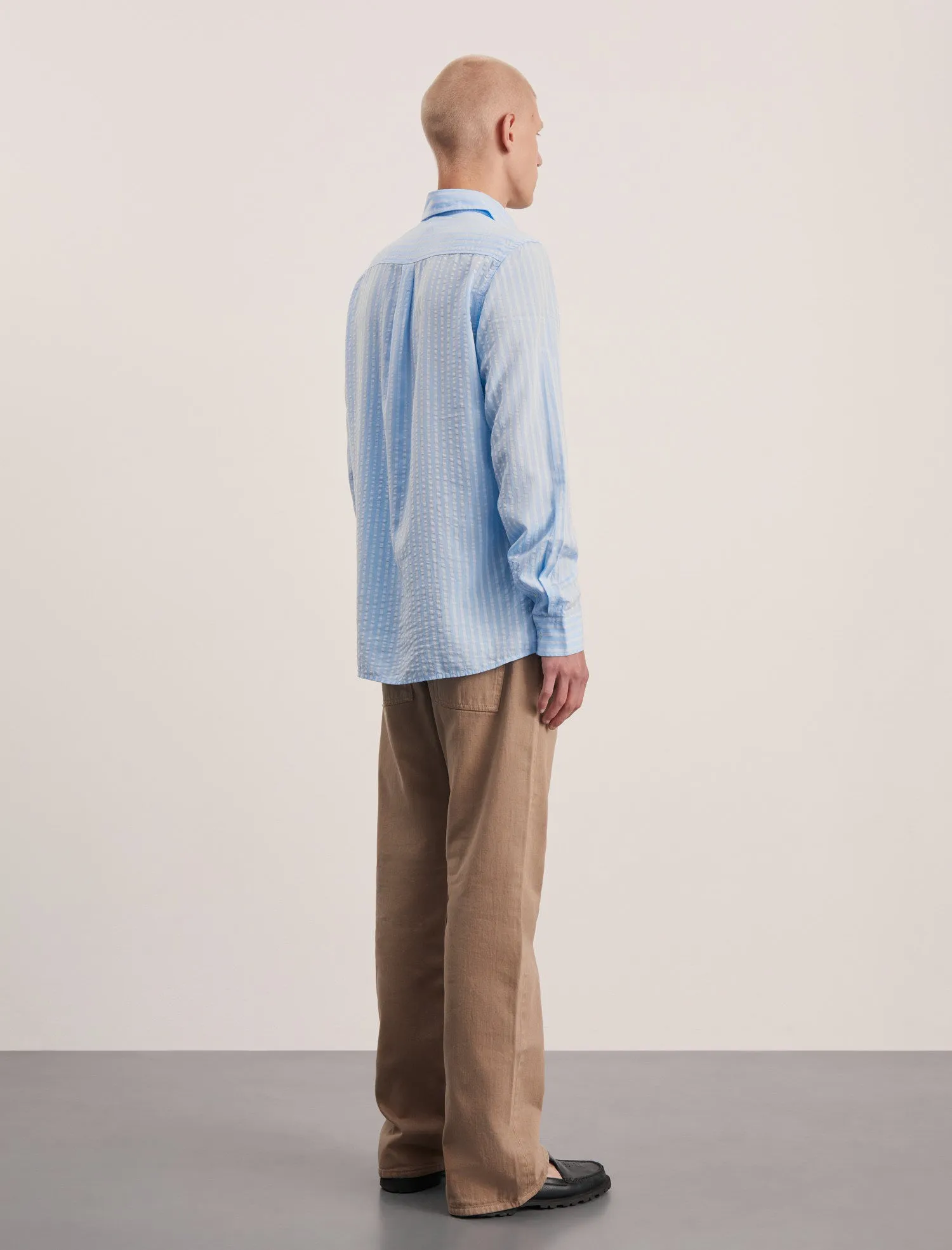 ANOTHER Shirt 1.0, Sky Blue Stripe sold by ANOTHER ASPECT product image thumbnail 3