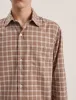 ANOTHER Shirt 4.0, Light Brown Check sold by ANOTHER ASPECT