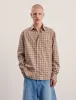 ANOTHER Shirt 4.0, Light Brown Check sold by ANOTHER ASPECT