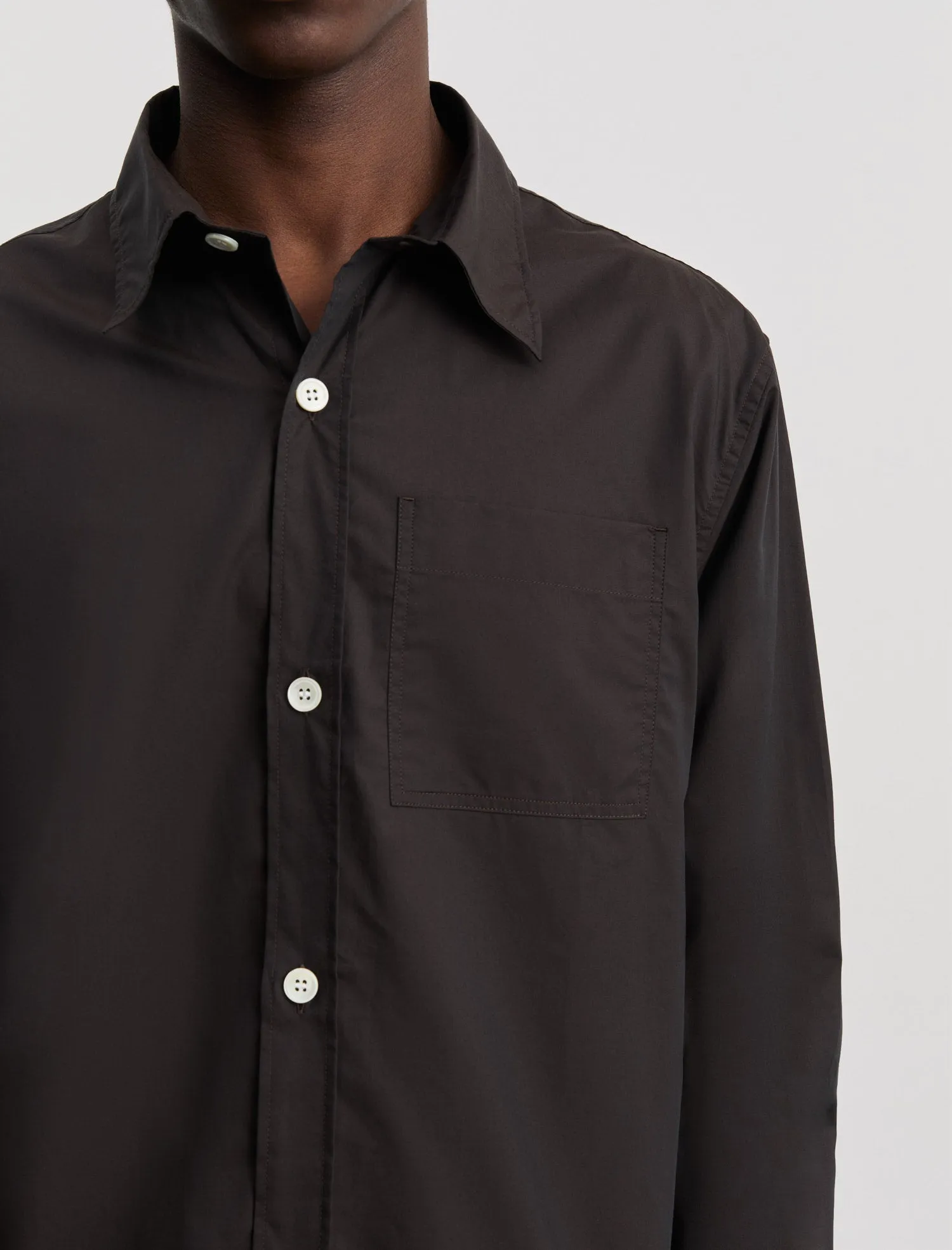ANOTHER Shirt 4.0, Deep Brown sold by ANOTHER ASPECT product image thumbnail 4