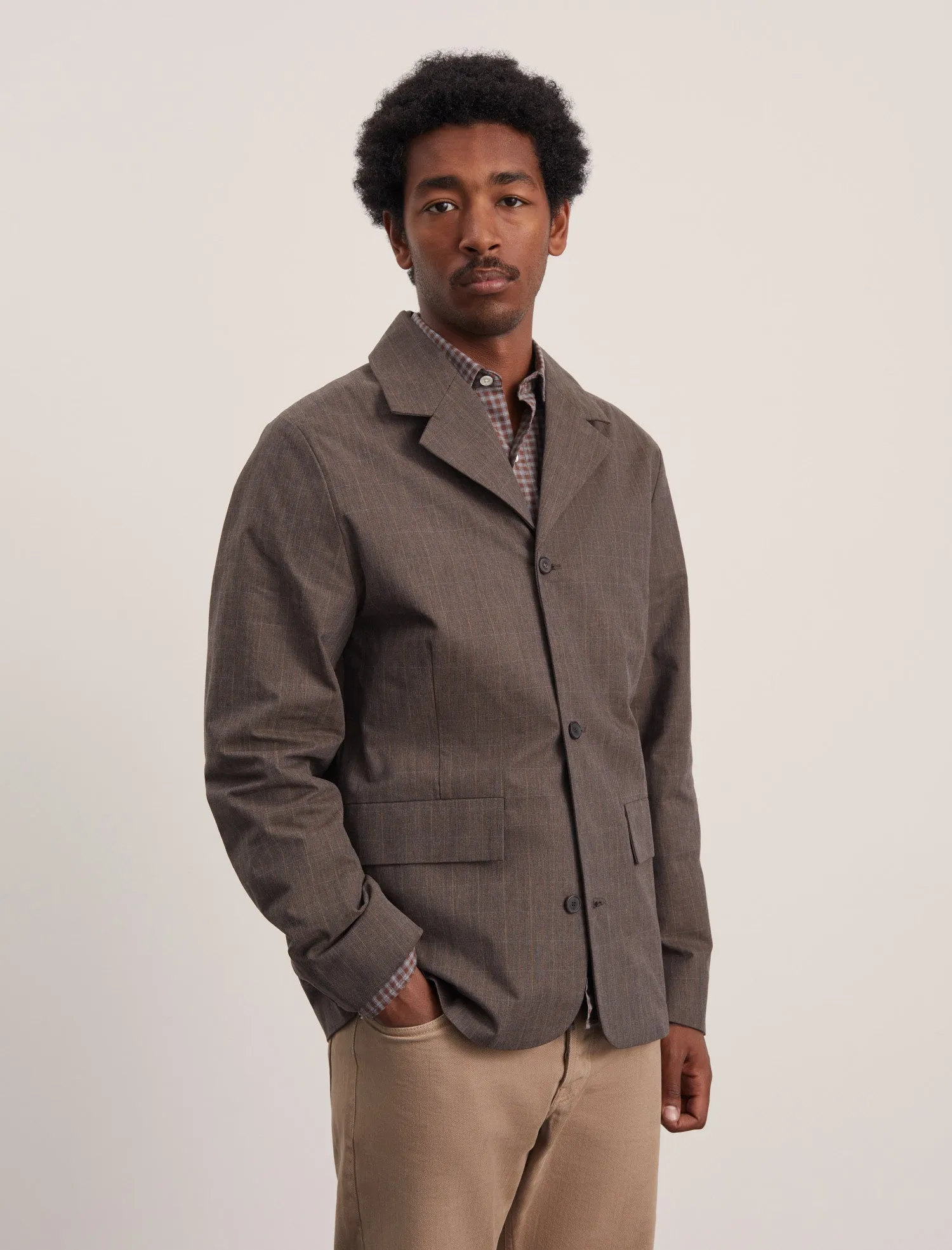 ANOTHER Jacket 1.0, Grey Stripe sold by ANOTHER ASPECT product image thumbnail 2