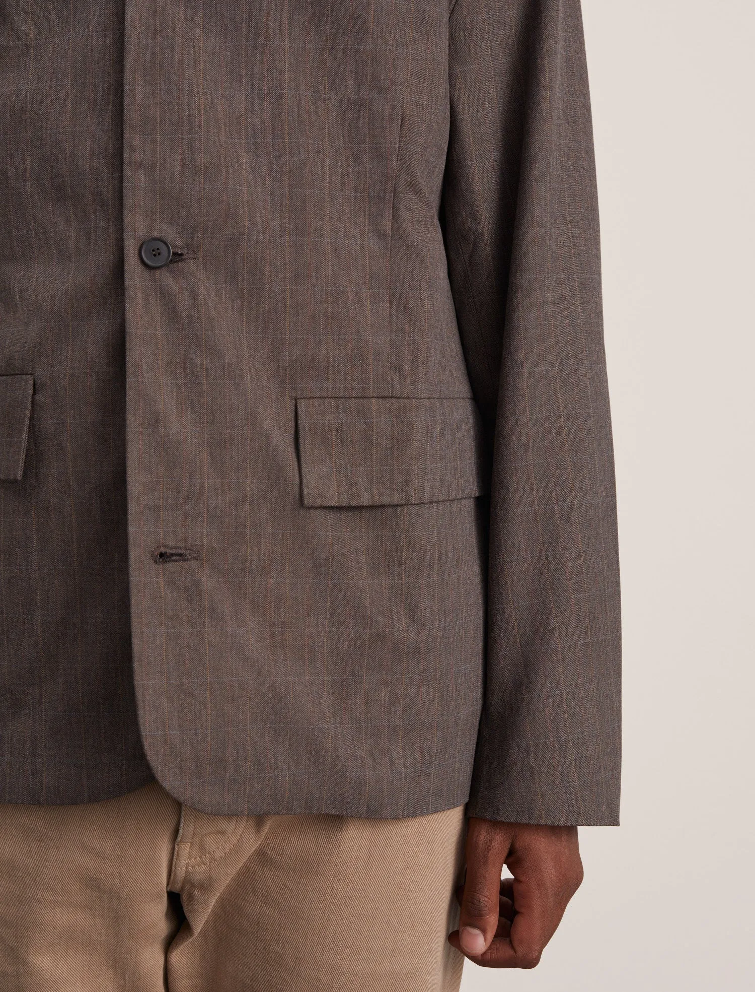 ANOTHER Jacket 1.0, Grey Stripe sold by ANOTHER ASPECT product image thumbnail 4