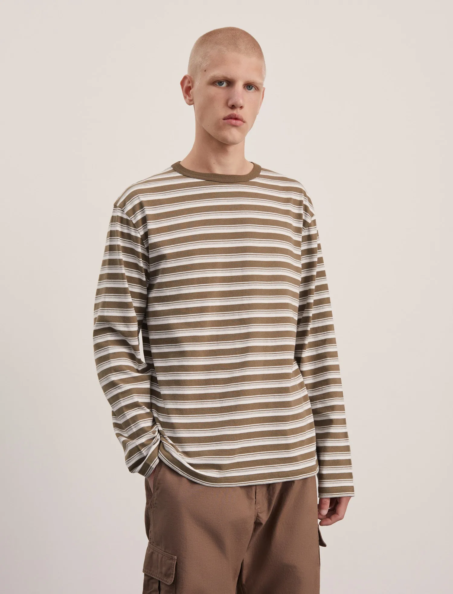 ANOTHER T-Shirt 3.0 JPN, Midori Stripe sold by ANOTHER ASPECT product image thumbnail 2