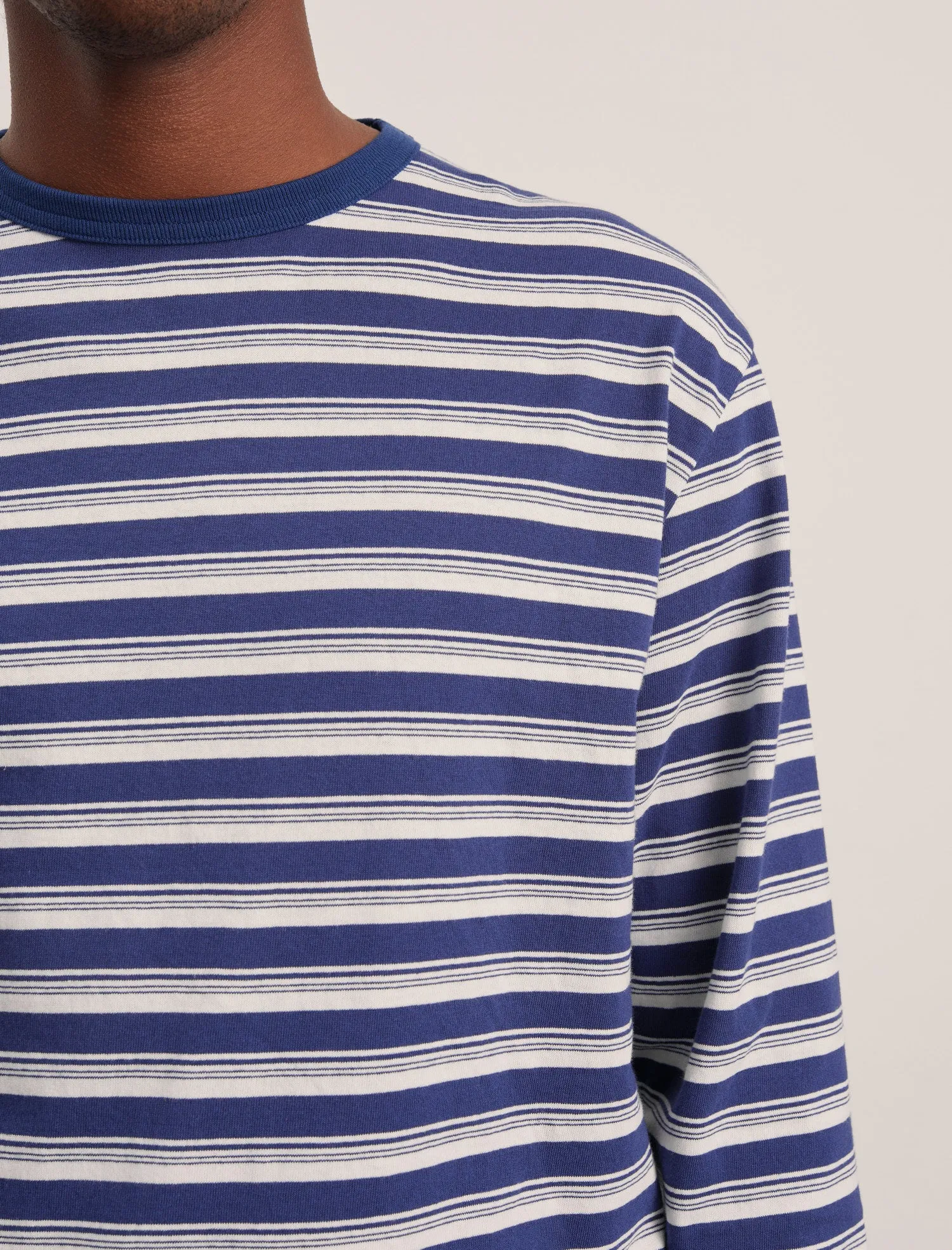 ANOTHER T-Shirt 3.0 JPN, Ao Stripe sold by ANOTHER ASPECT product image thumbnail 4