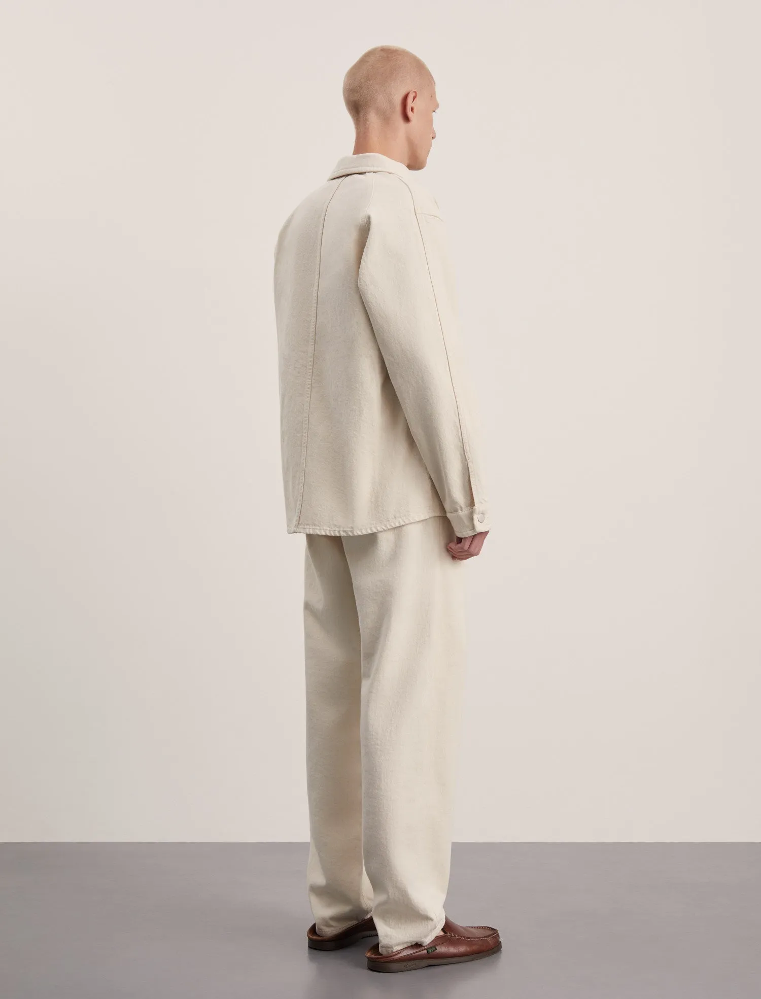 ANOTHER Denim Jacket 1.0, Ecru sold by ANOTHER ASPECT product image thumbnail 3