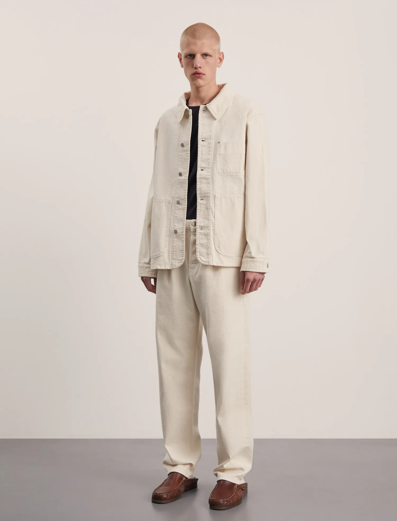 ANOTHER Denim Jacket 1.0, Ecru sold by ANOTHER ASPECT