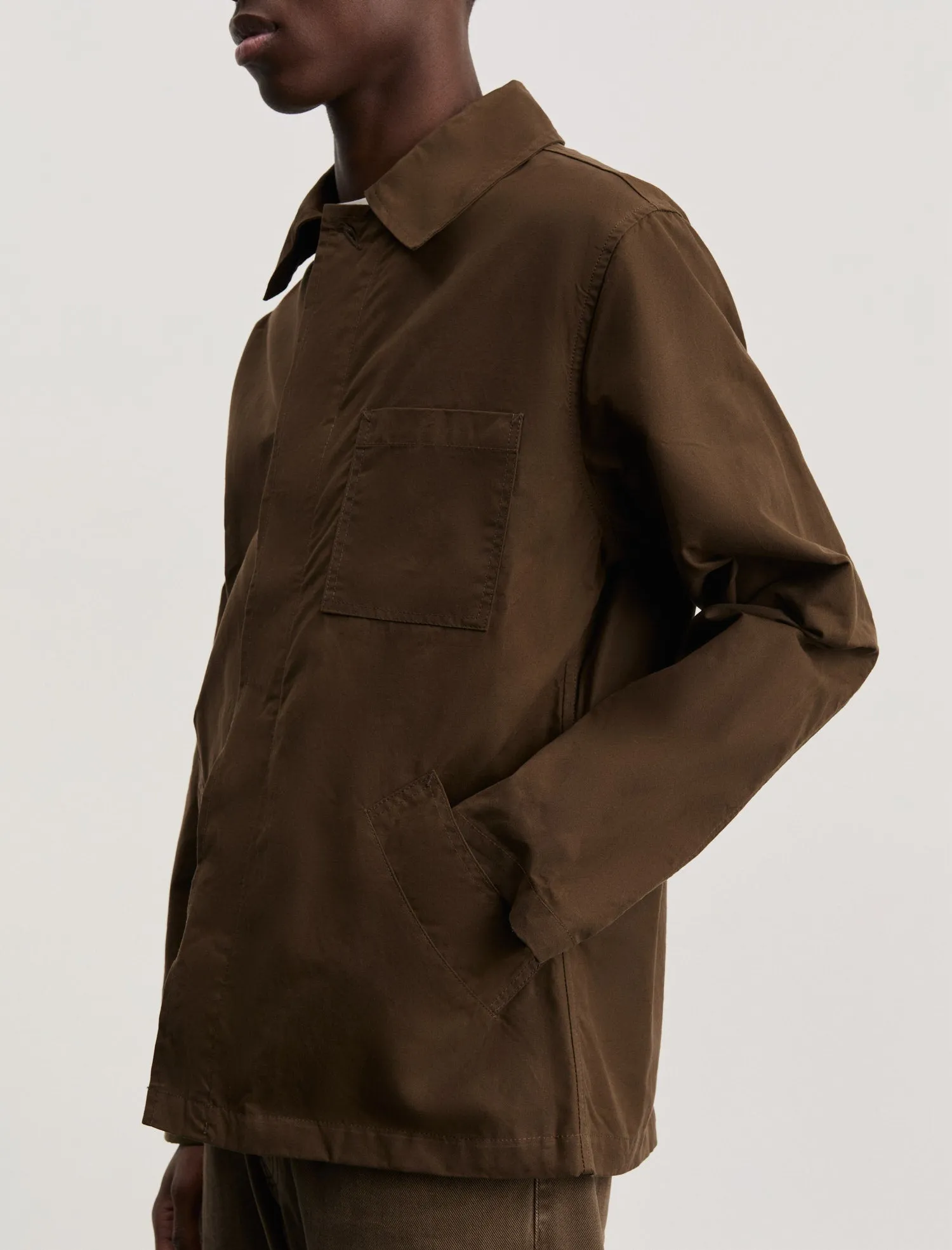 ANOTHER Overshirt 2.0, Brown sold by ANOTHER ASPECT product image thumbnail 4