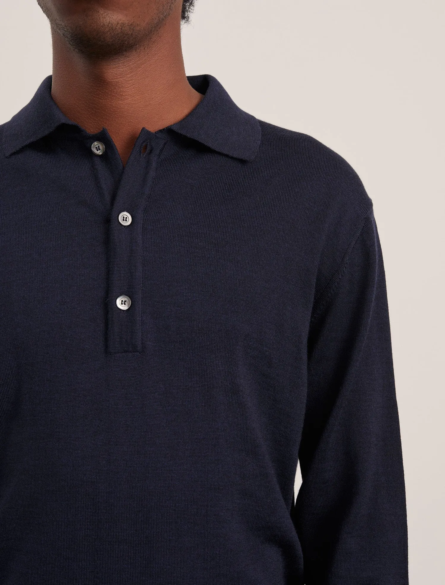 ANOTHER Polo Shirt 2.0, Night Sky Navy sold by ANOTHER ASPECT product image thumbnail 4