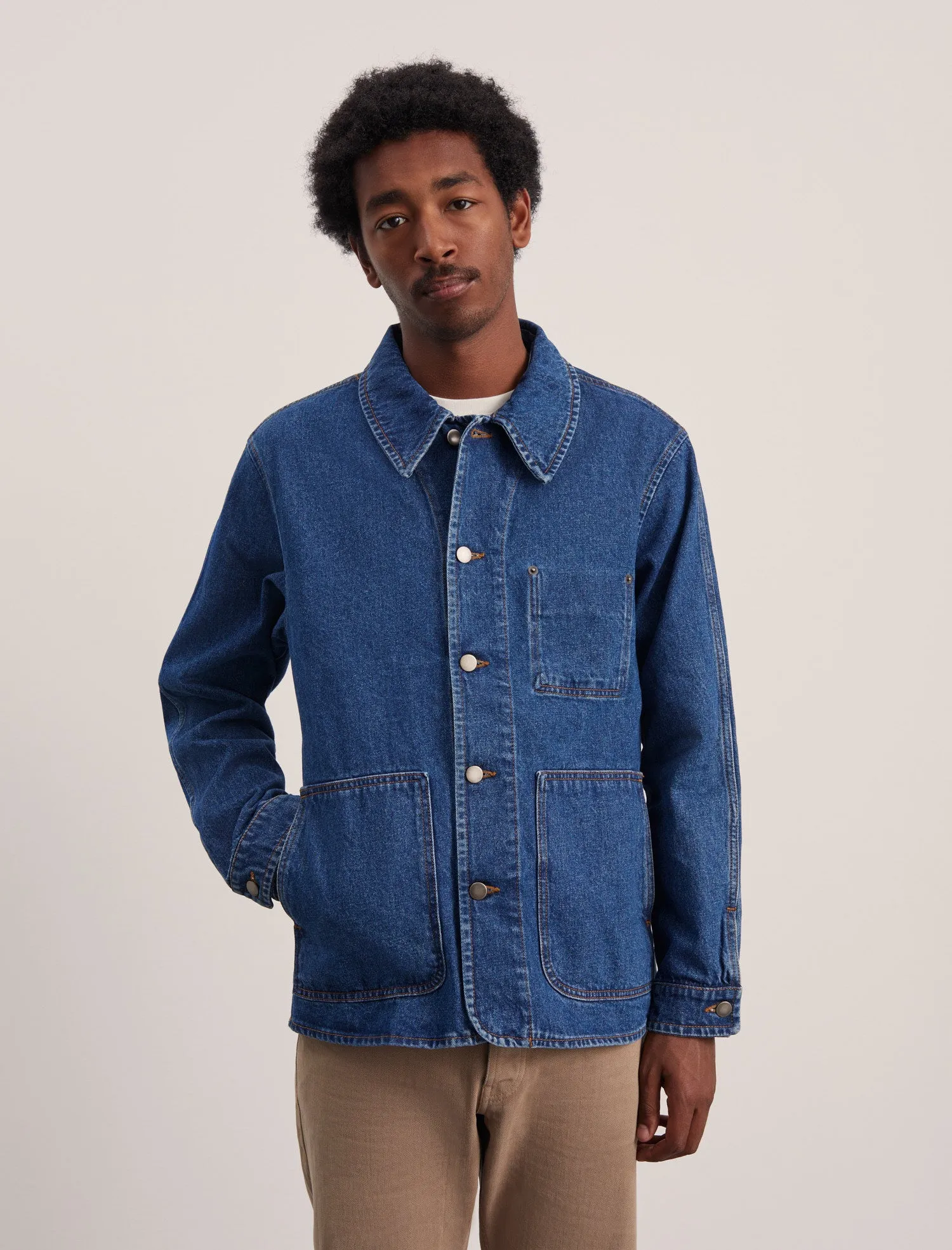 ANOTHER Denim Jacket 1.0, Used Blue sold by ANOTHER ASPECT product image thumbnail 2