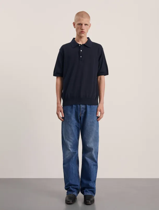 ANOTHER Polo Shirt 3.0, Night Sky Navy sold by ANOTHER ASPECT