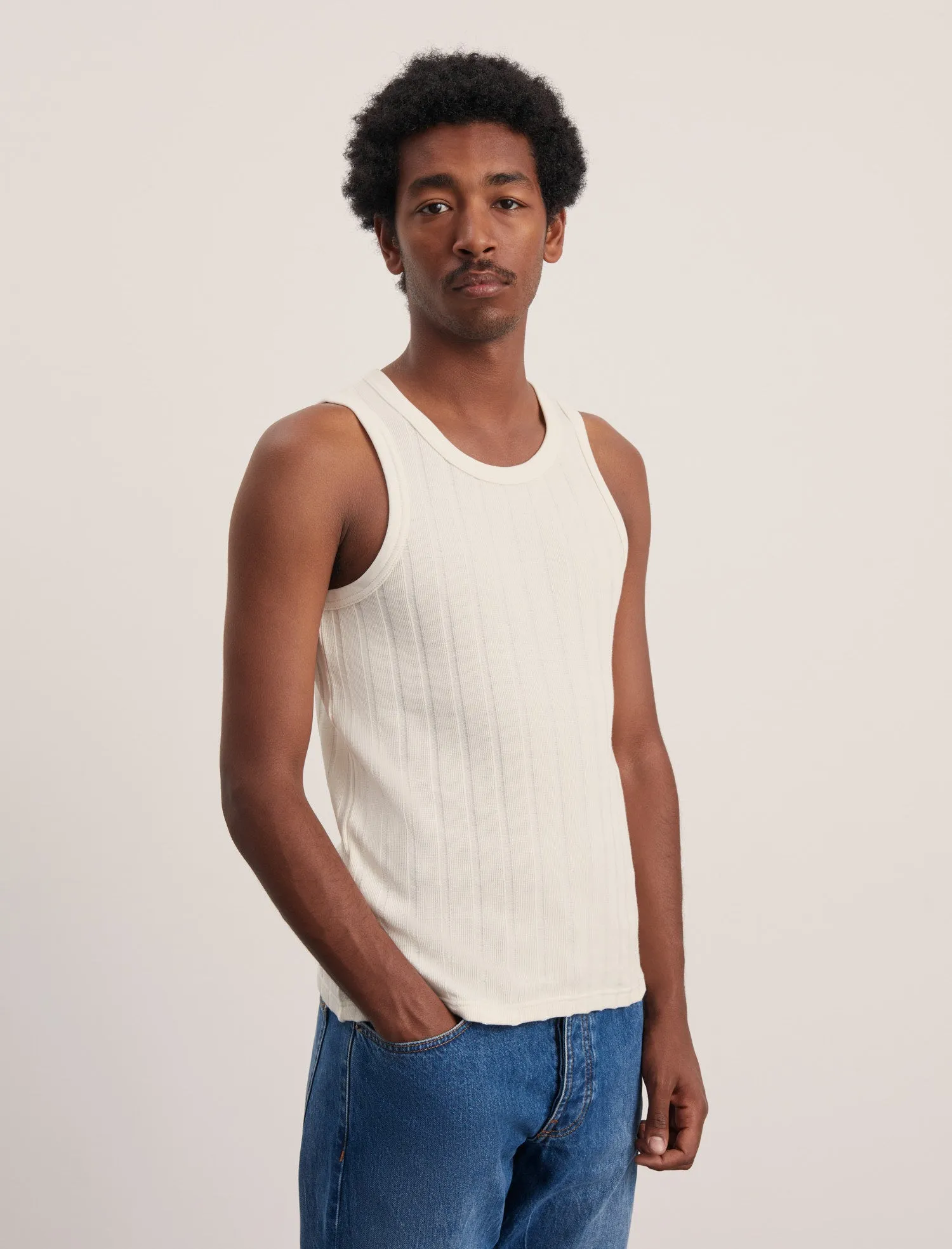 ANOTHER Tank Top 1.0, Antique White sold by ANOTHER ASPECT product image thumbnail 2