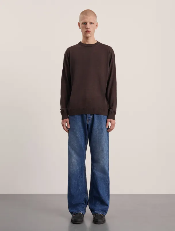 ANOTHER Sweater 5.0, Brown Melange sold by ANOTHER ASPECT