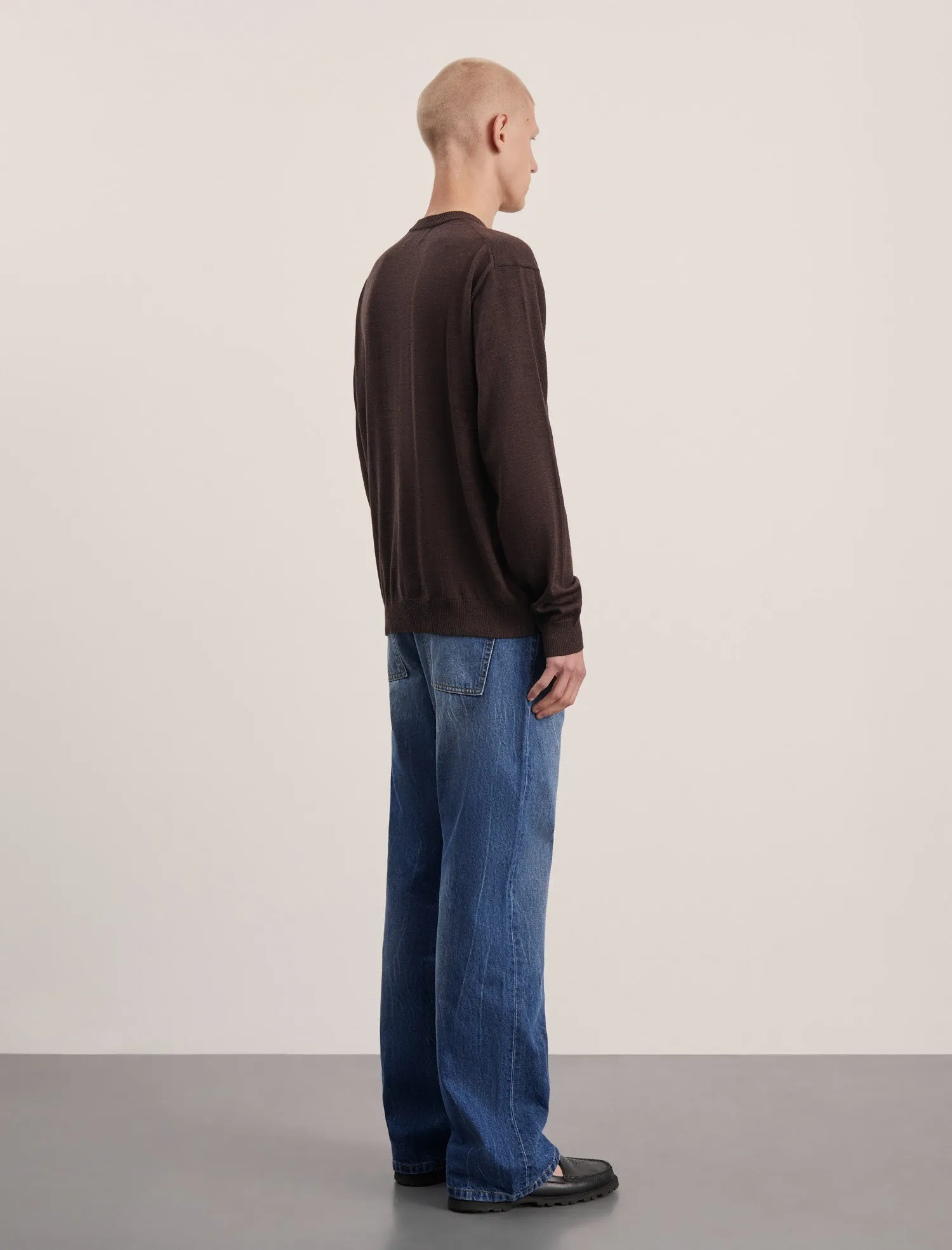 ANOTHER Sweater 5.0, Brown Melange sold by ANOTHER ASPECT product image thumbnail 3