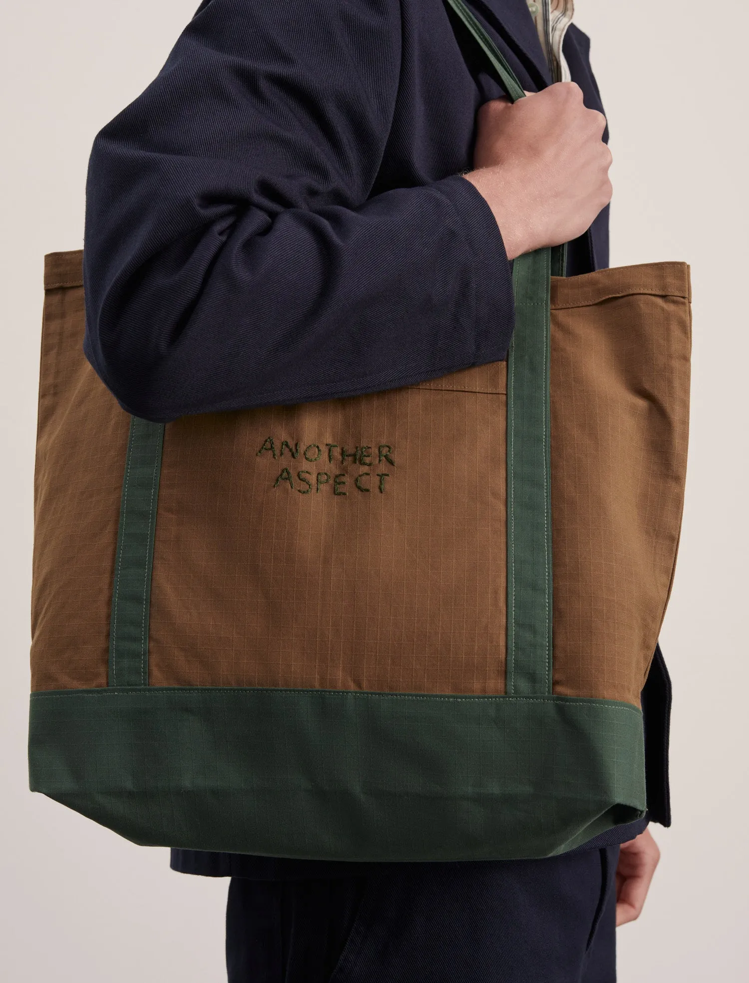 ANOTHER Boat Bag 1.0, Brown/Green sold by ANOTHER ASPECT product image thumbnail 2