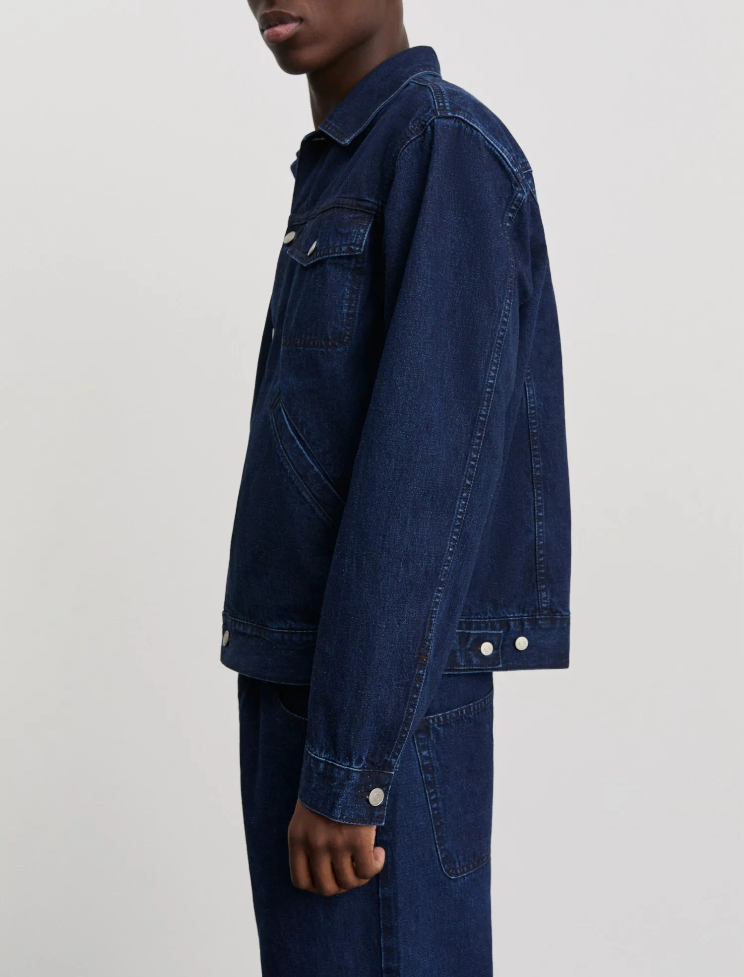 ANOTHER Denim Jacket 2.0, Indigo sold by ANOTHER ASPECT product image thumbnail 5