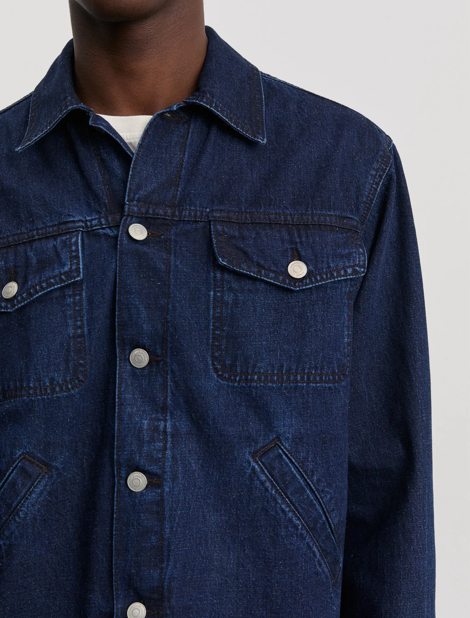 ANOTHER Denim Jacket 2.0, Indigo sold by ANOTHER ASPECT product image thumbnail 4