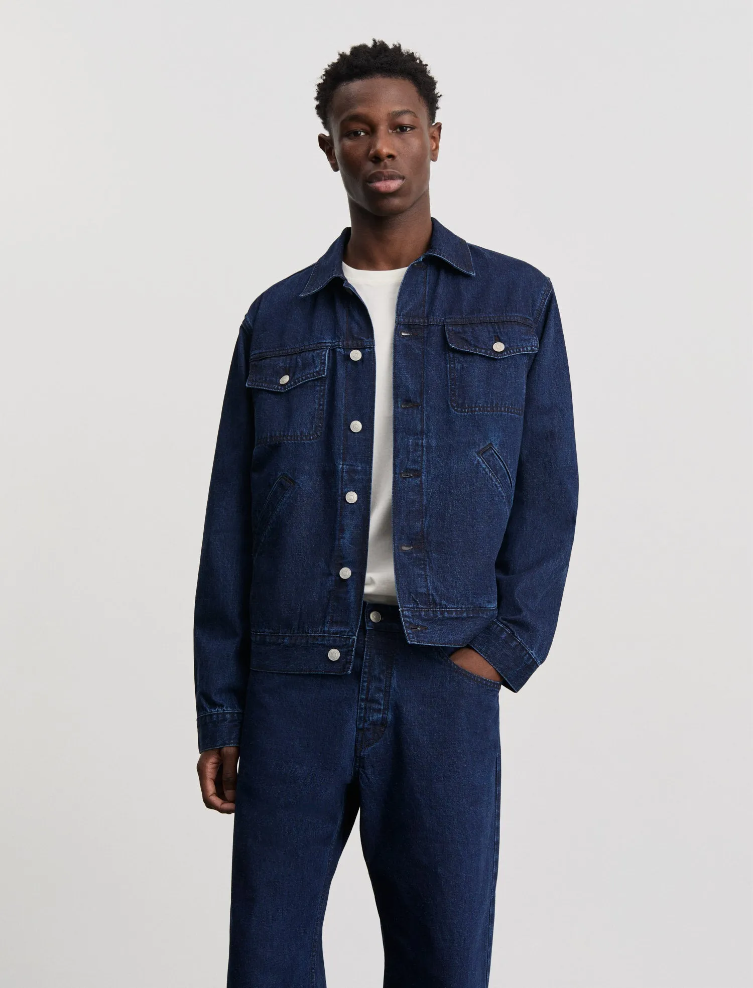 ANOTHER Denim Jacket 2.0, Indigo sold by ANOTHER ASPECT product image thumbnail 2