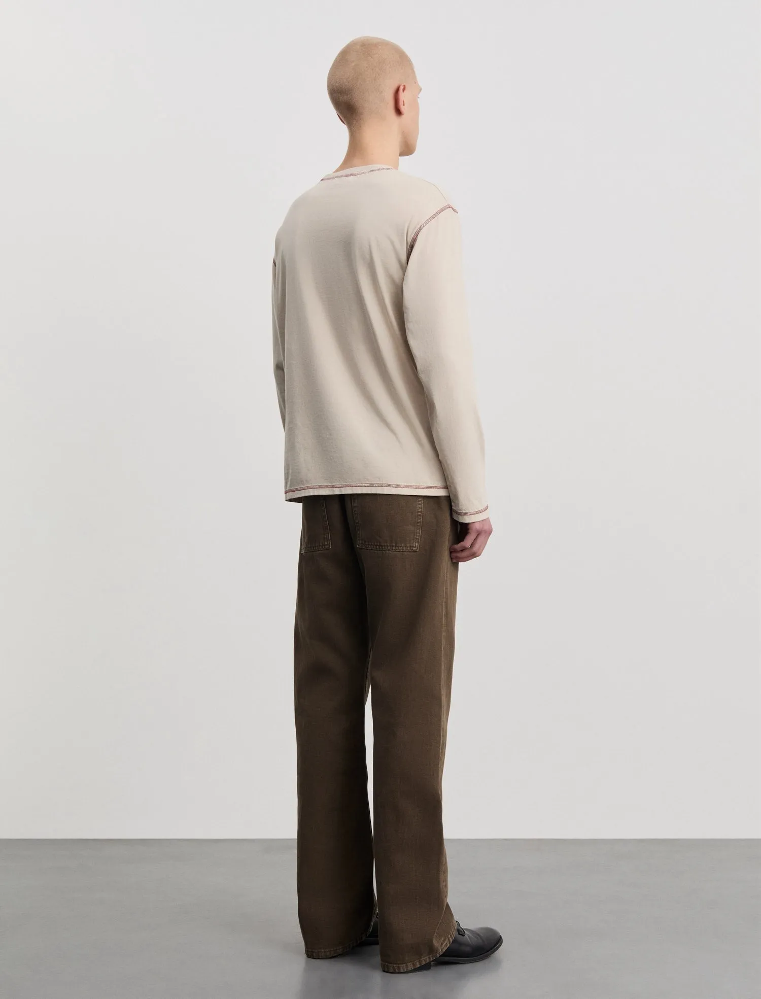 ANOTHER T-Shirt 3.0, Grey/Burnt Red sold by ANOTHER ASPECT product image thumbnail 3