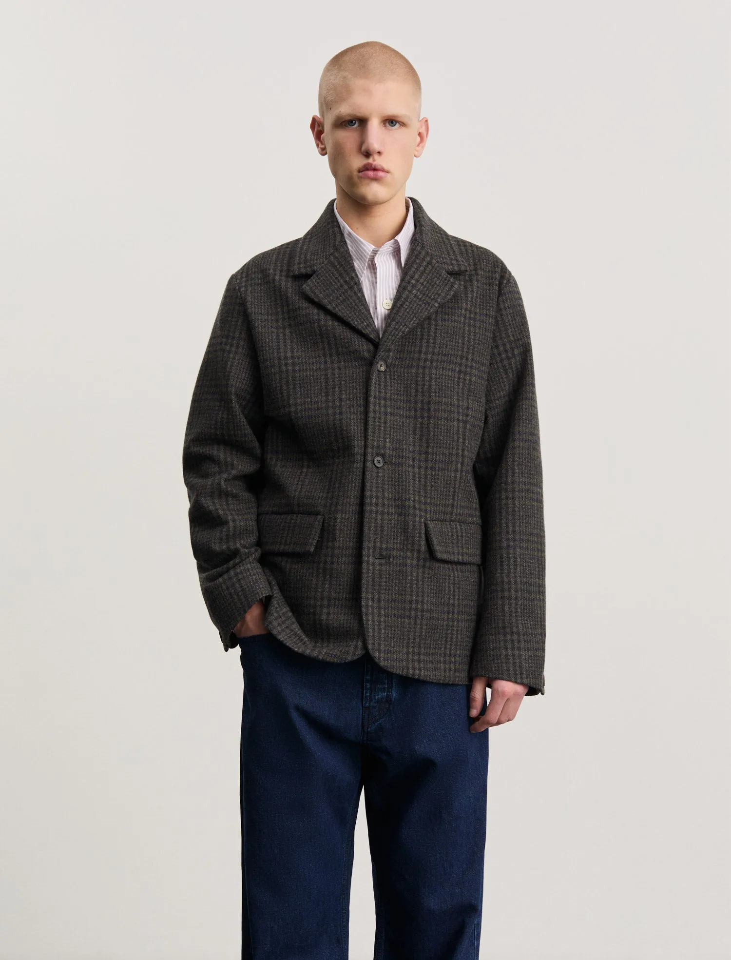 ANOTHER Jacket 1.0, Grey/Black Tweed sold by ANOTHER ASPECT product image thumbnail 2