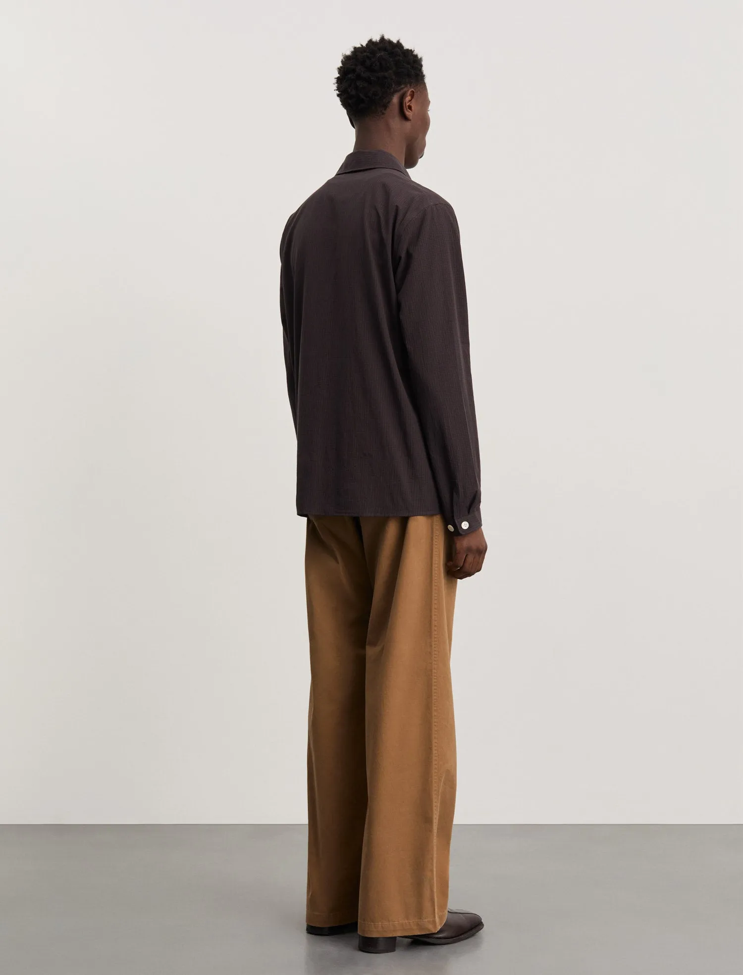 ANOTHER Zip Shirt 1.0 JPN, Kon Cairo Check sold by ANOTHER ASPECT product image thumbnail 3