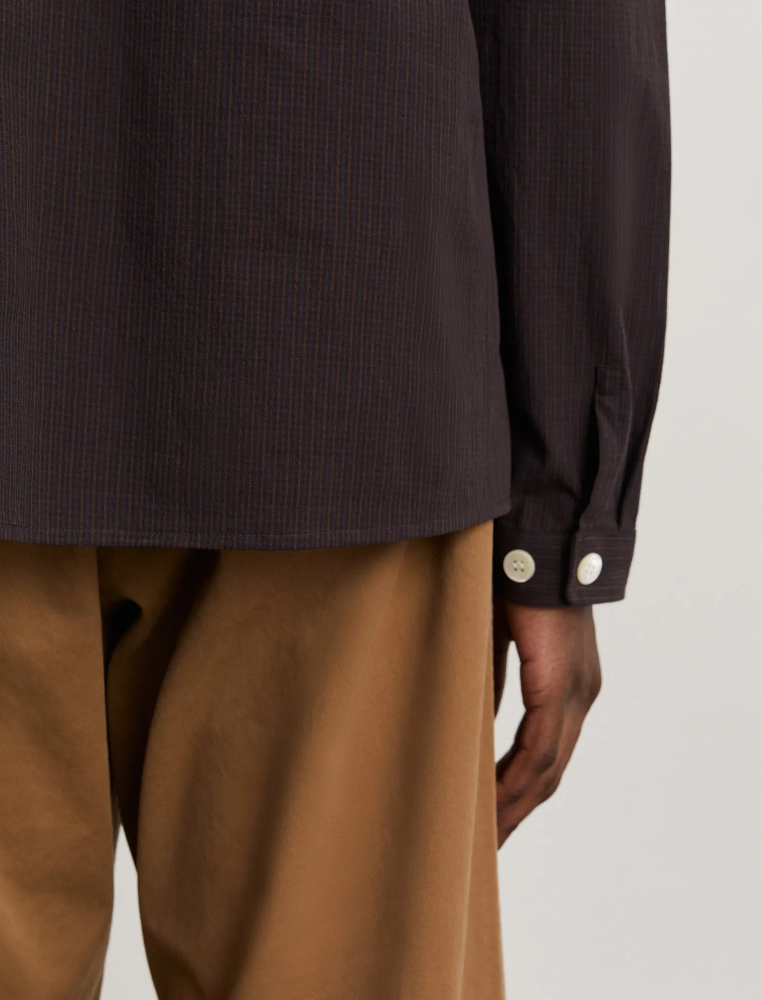 ANOTHER Zip Shirt 1.0 JPN, Kon Cairo Check sold by ANOTHER ASPECT product image thumbnail 5