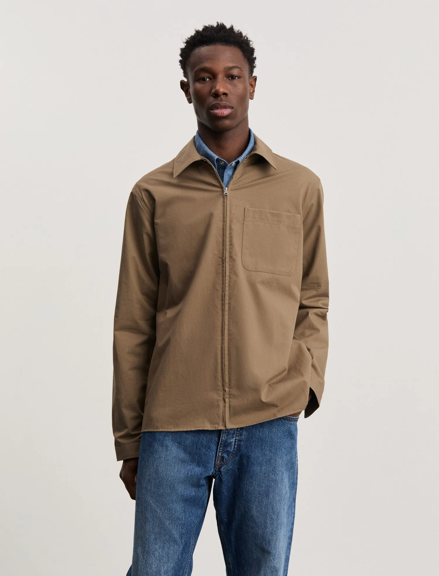 ANOTHER Zip Shirt 1.0 JPN, Ishi Beju sold by ANOTHER ASPECT product image thumbnail 2