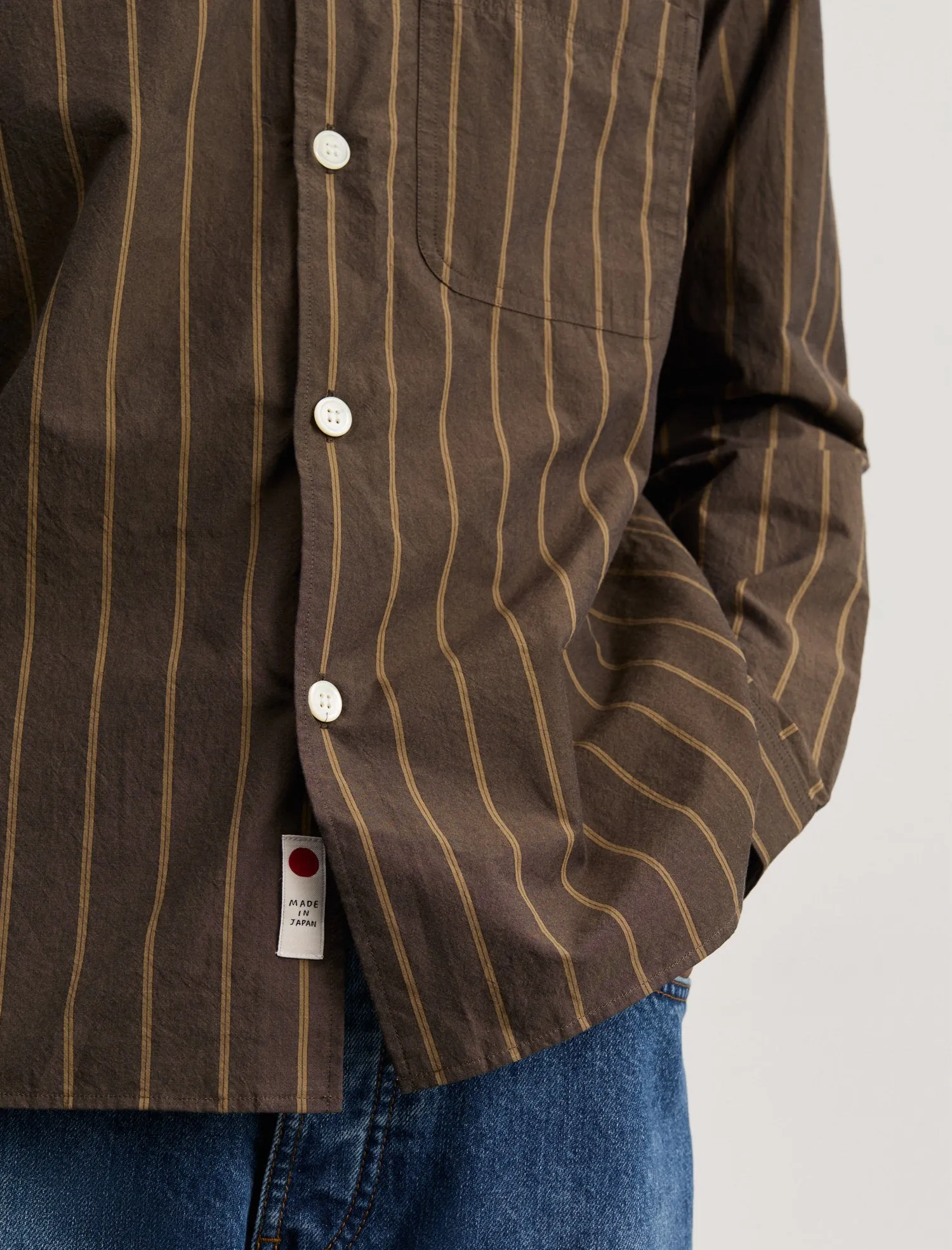 ANOTHER Shirt 4.0 JPN, Chairo Stripe sold by ANOTHER ASPECT product image thumbnail 4