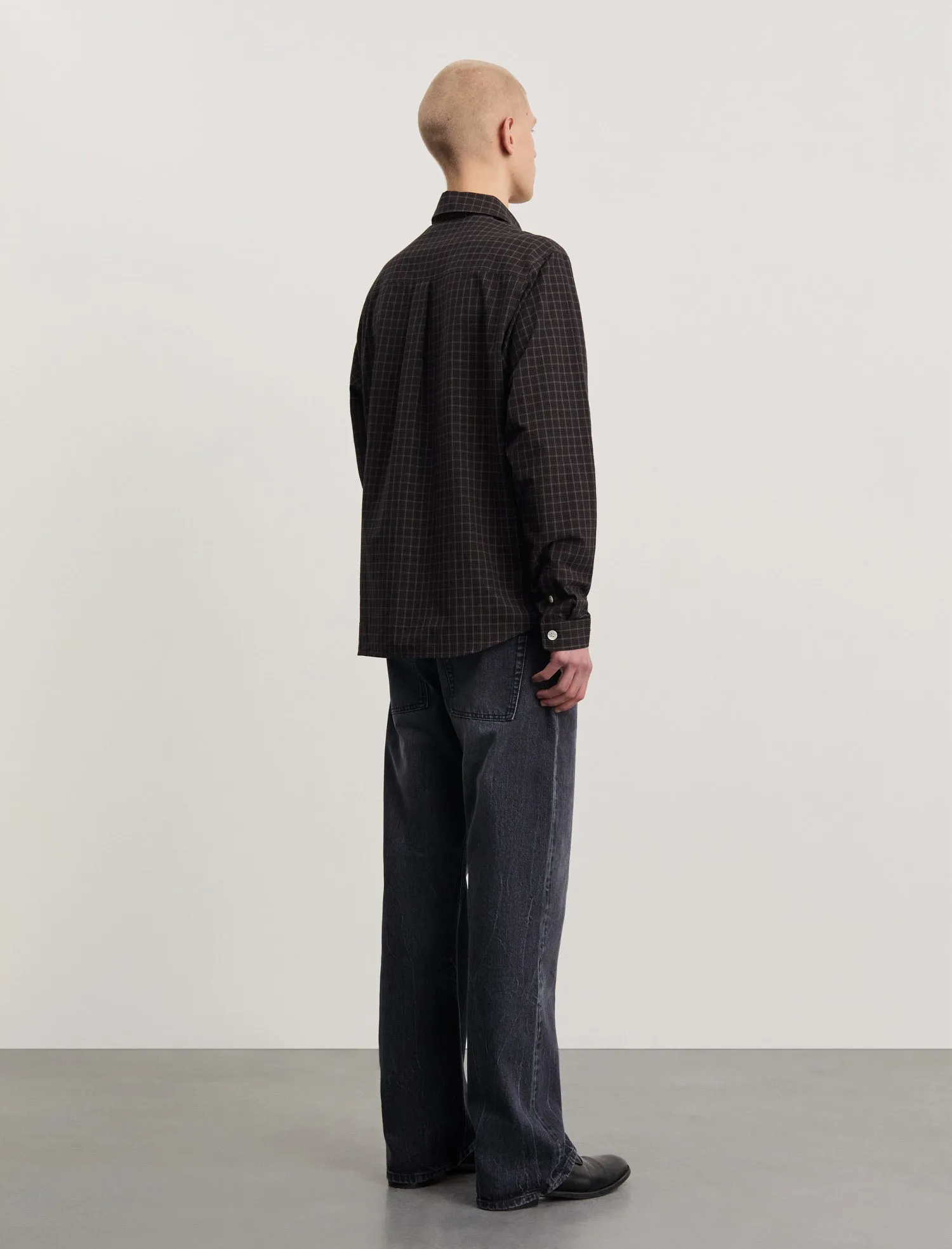 ANOTHER Shirt 4.0 JPN, Gure Kuro Check sold by ANOTHER ASPECT product image thumbnail 3