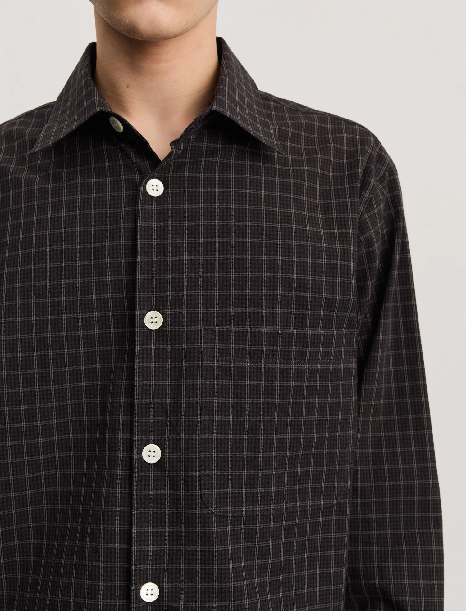 ANOTHER Shirt 4.0 JPN, Gure Kuro Check sold by ANOTHER ASPECT product image thumbnail 5