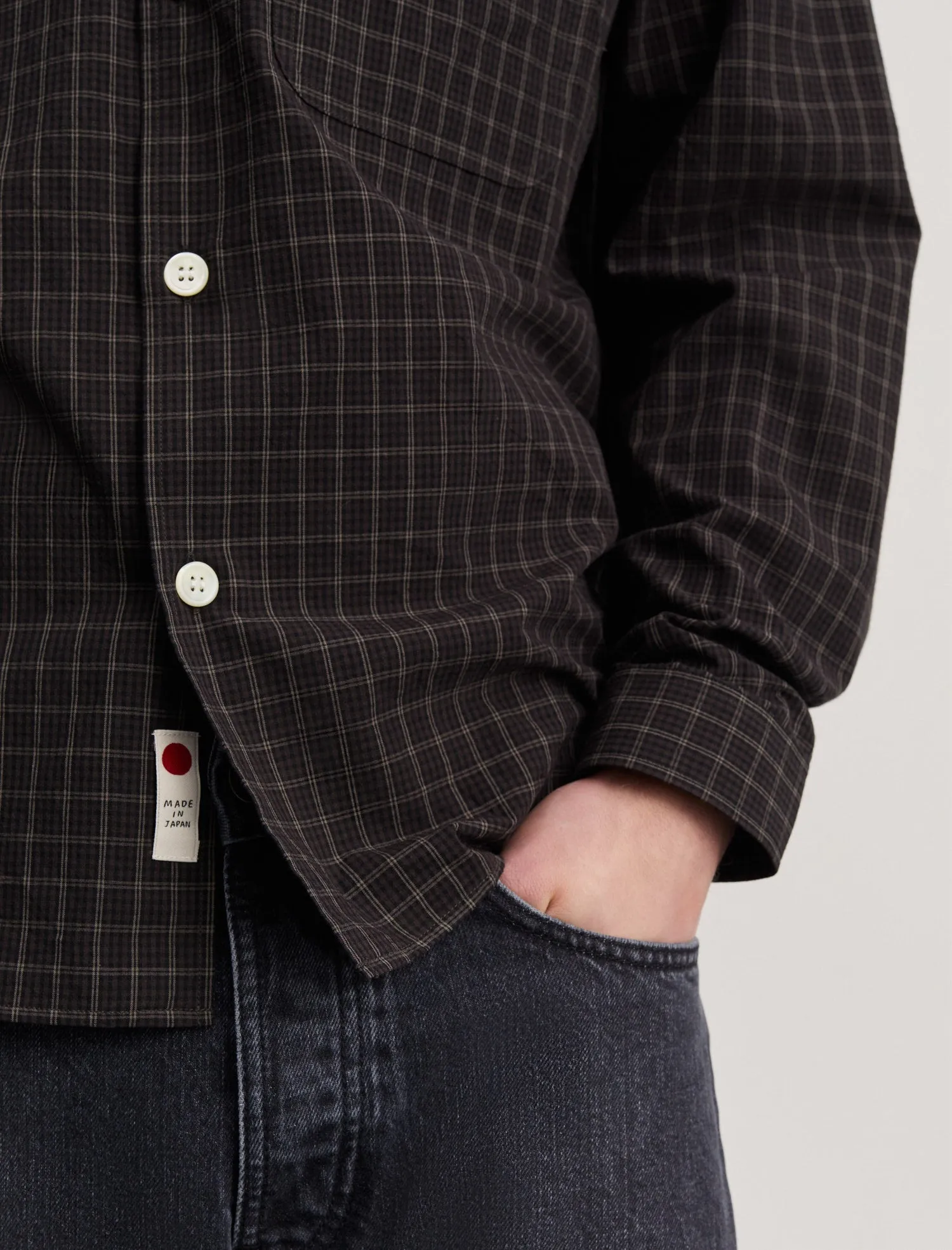 ANOTHER Shirt 4.0 JPN, Gure Kuro Check sold by ANOTHER ASPECT product image thumbnail 4