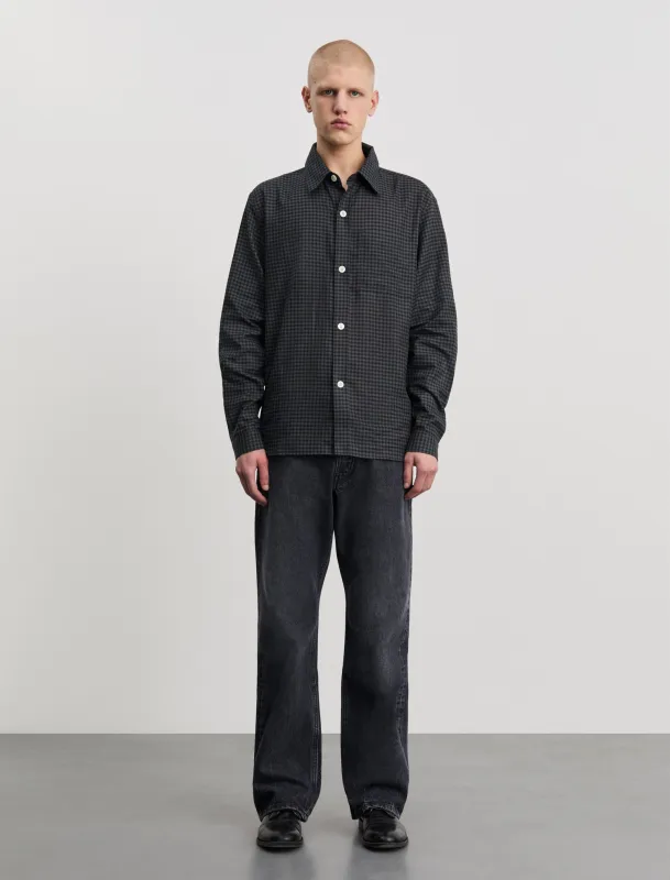 ANOTHER Shirt 4.0, Navy Check sold by ANOTHER ASPECT