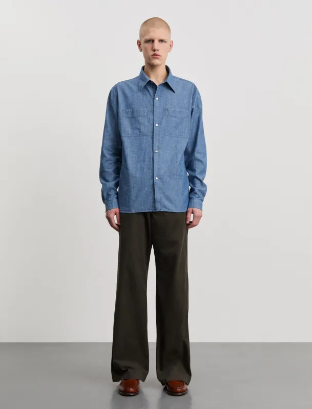 ANOTHER Shirt 5.0, Blue Chambray sold by ANOTHER ASPECT