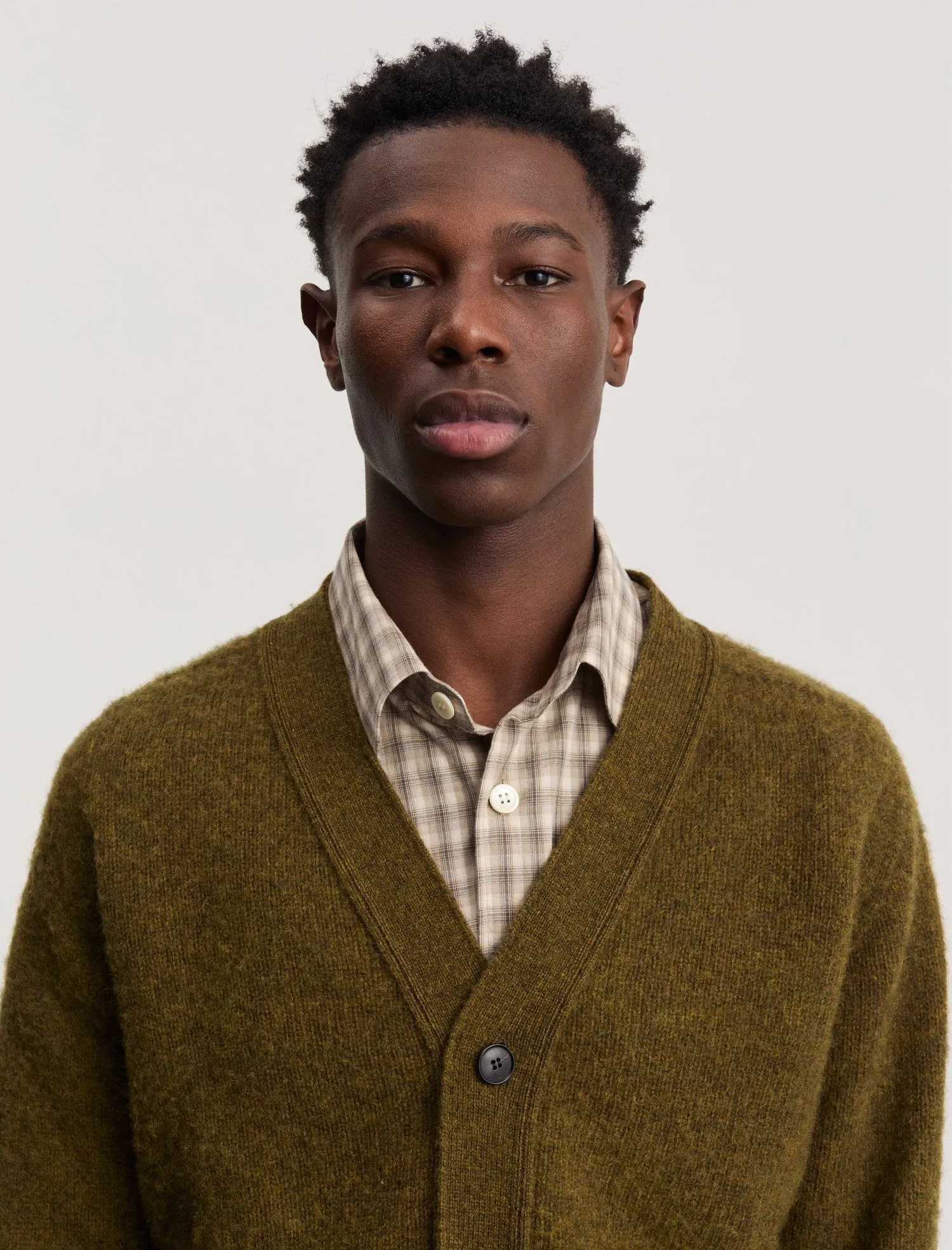 ANOTHER Cardigan 1.0, Dark Olive sold by ANOTHER ASPECT product image thumbnail 4