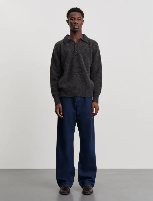 ANOTHER Polo Shirt 4.0, Grey Melange sold by ANOTHER ASPECT