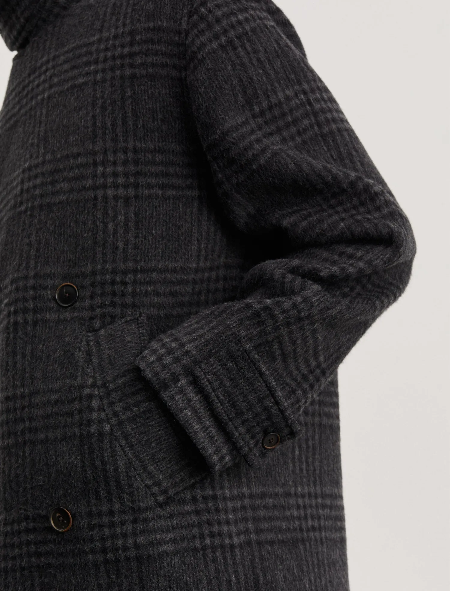 ANOTHER Coat 3.0, Grey Black Tartan sold by ANOTHER ASPECT product image thumbnail 5