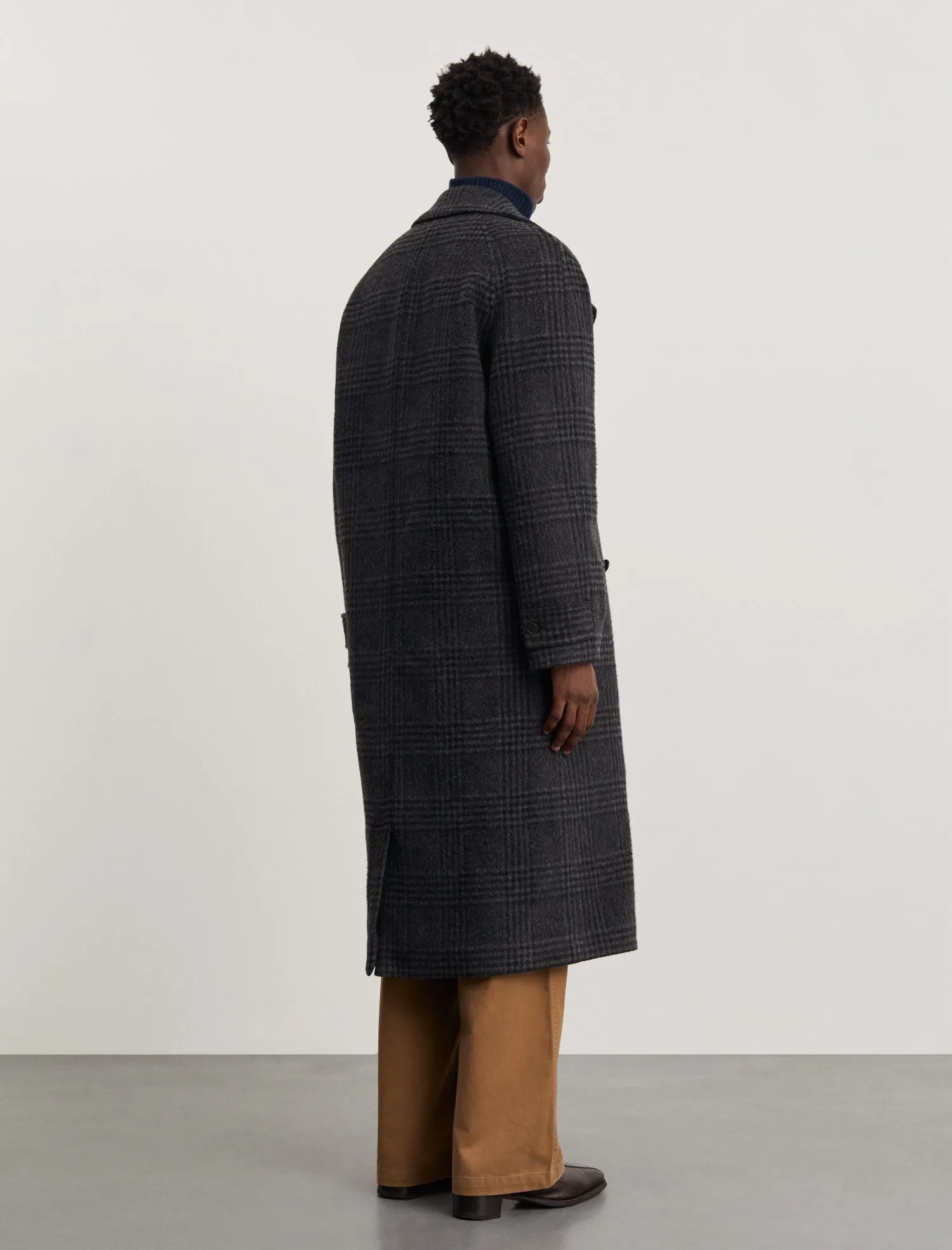 ANOTHER Coat 3.0, Grey Black Tartan sold by ANOTHER ASPECT product image thumbnail 3