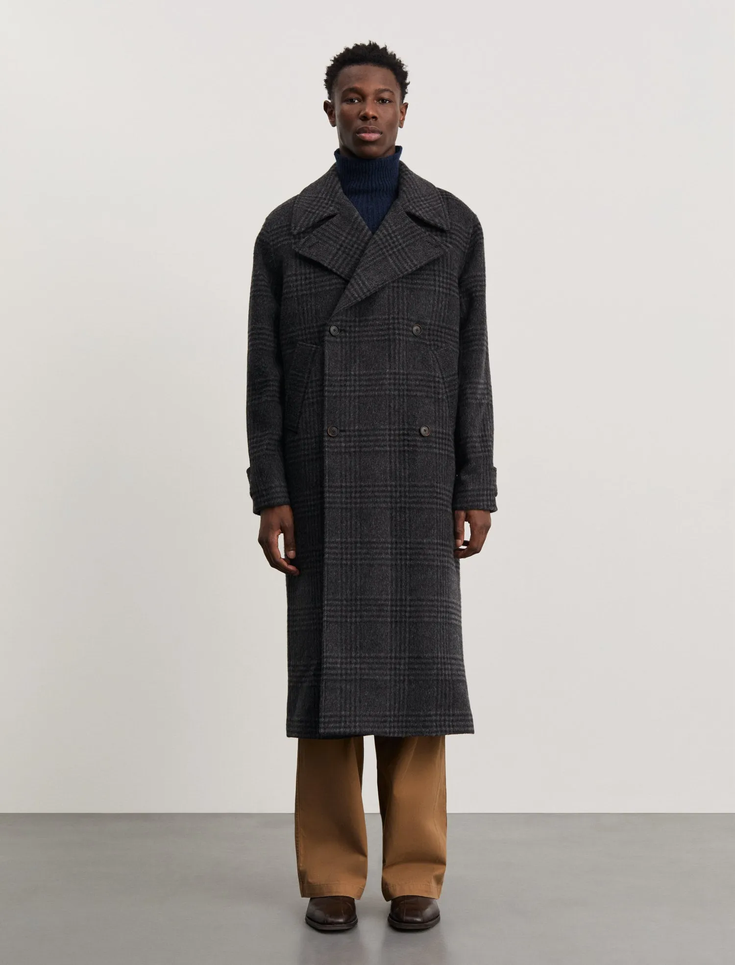 ANOTHER Coat 3.0, Grey Black Tartan sold by ANOTHER ASPECT