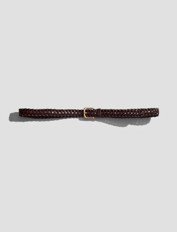 ANOTHER Belt 1.0, Braided Brown made by ANOTHER ASPECT