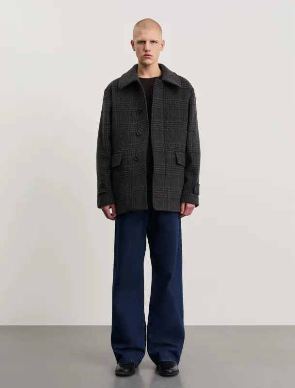 ANOTHER Coat 1.0, Grey Black Tartan sold by ANOTHER ASPECT