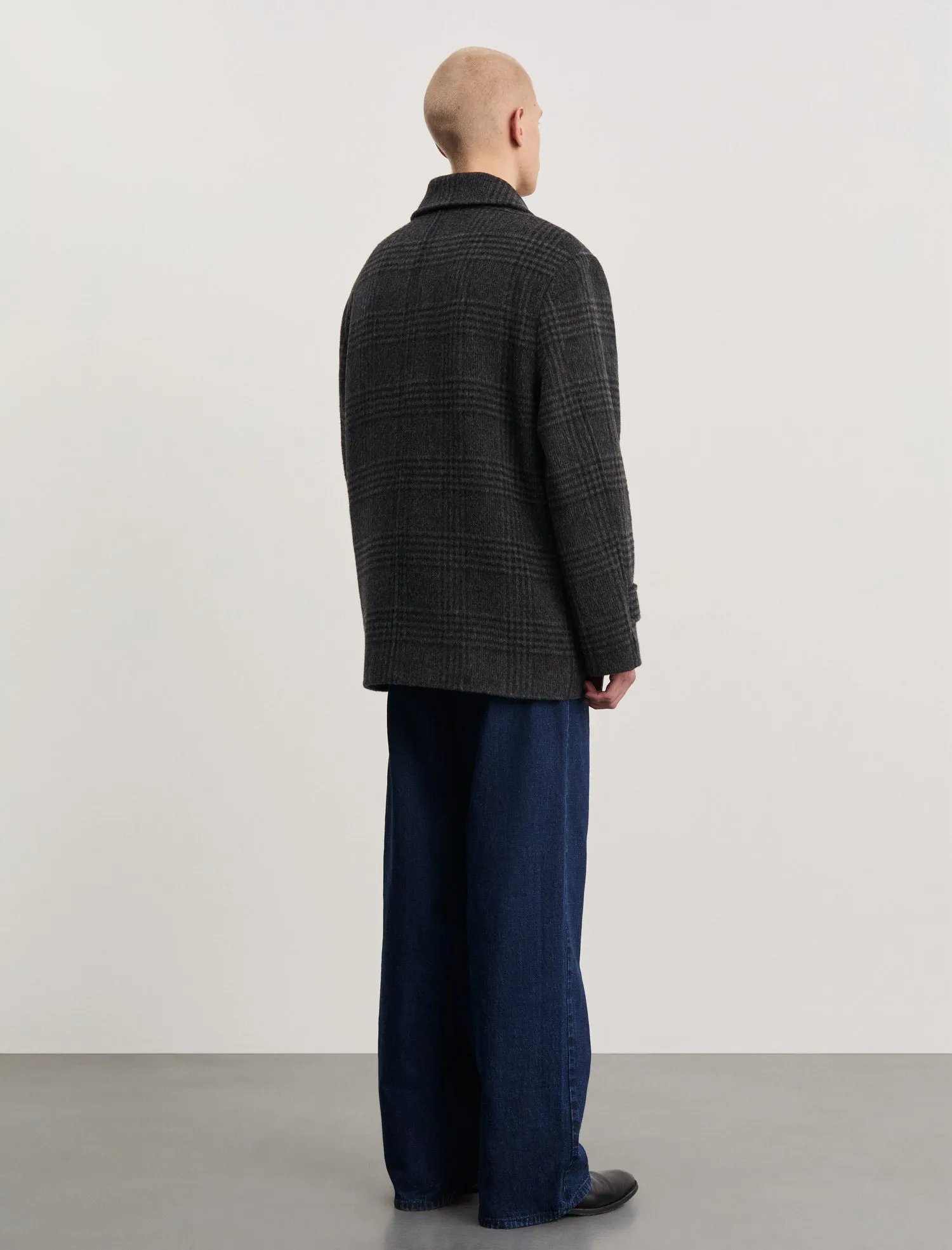 ANOTHER Coat 1.0, Grey Black Tartan sold by ANOTHER ASPECT product image thumbnail 3