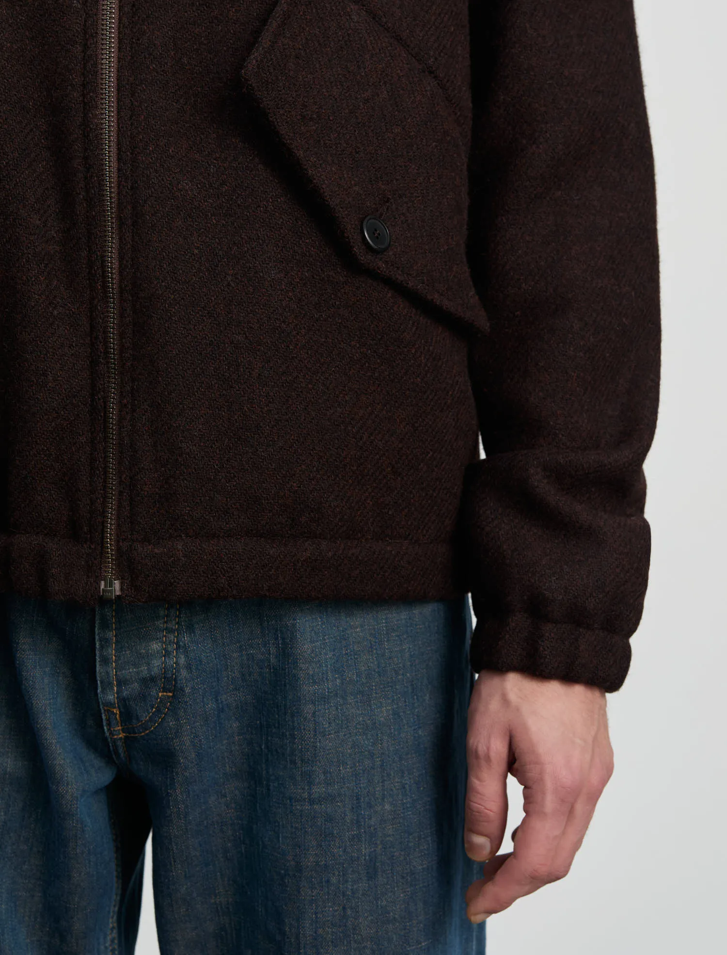 ANOTHER Jacket 5.0, Brown Tweed sold by ANOTHER ASPECT product image thumbnail 5