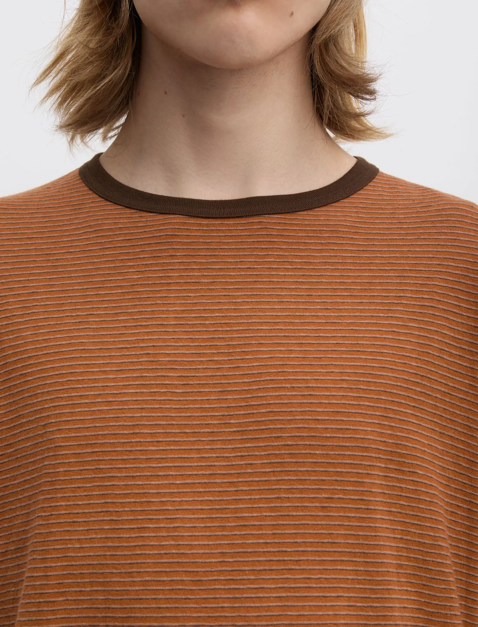ANOTHER T-Shirt 3.0 JPN, Rust Stripe sold by ANOTHER ASPECT product image thumbnail 2