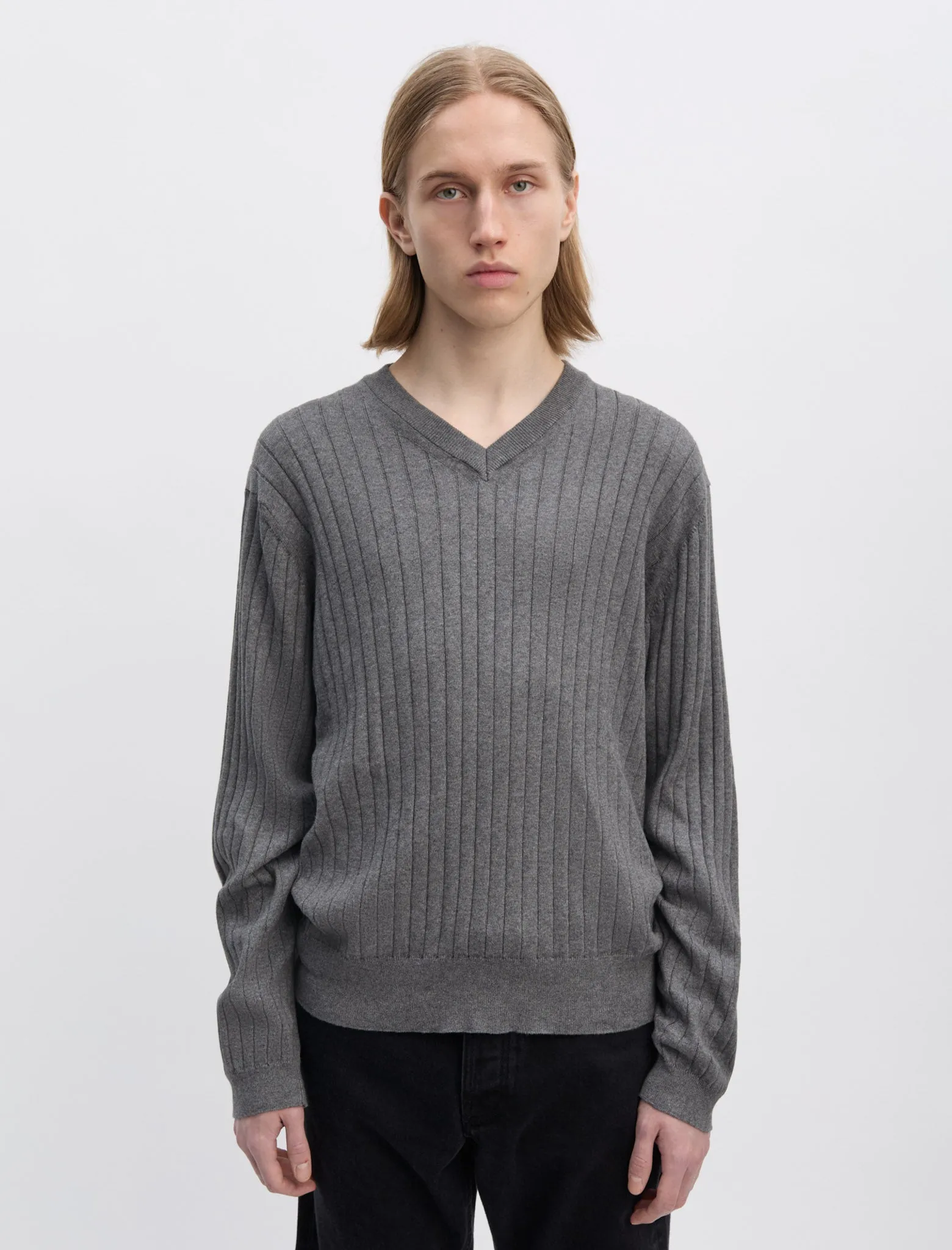 ANOTHER Sweater 3.0, Dark Grey Melange sold by ANOTHER ASPECT product image thumbnail 2