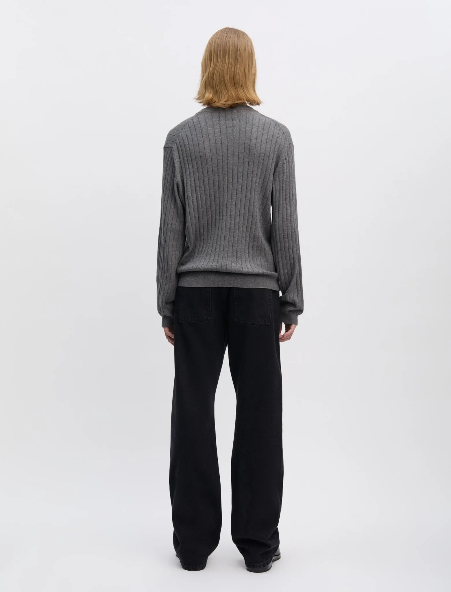 ANOTHER Sweater 3.0, Dark Grey Melange sold by ANOTHER ASPECT product image thumbnail 3