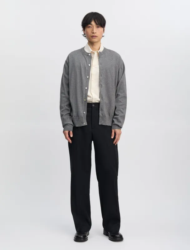 ANOTHER Cardigan 2.0, Dark Grey Melange made by ANOTHER ASPECT