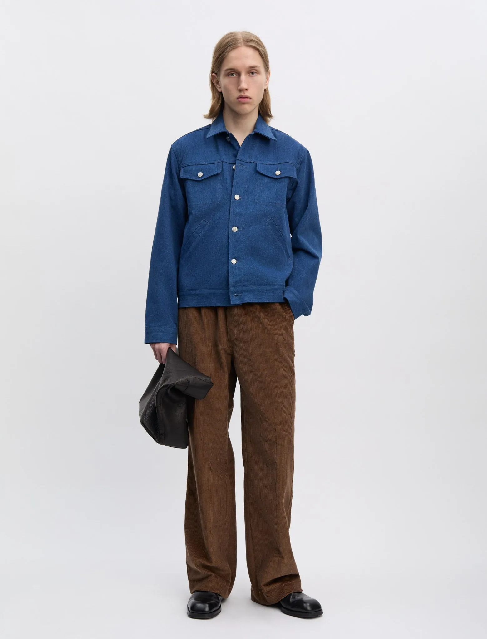 ANOTHER Denim Jacket 2.0, Washed Blue sold by ANOTHER ASPECT